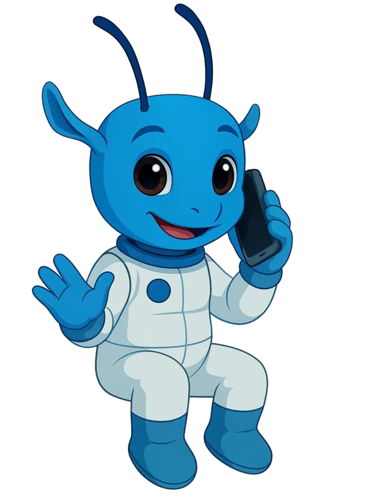 crazore brand character sitting